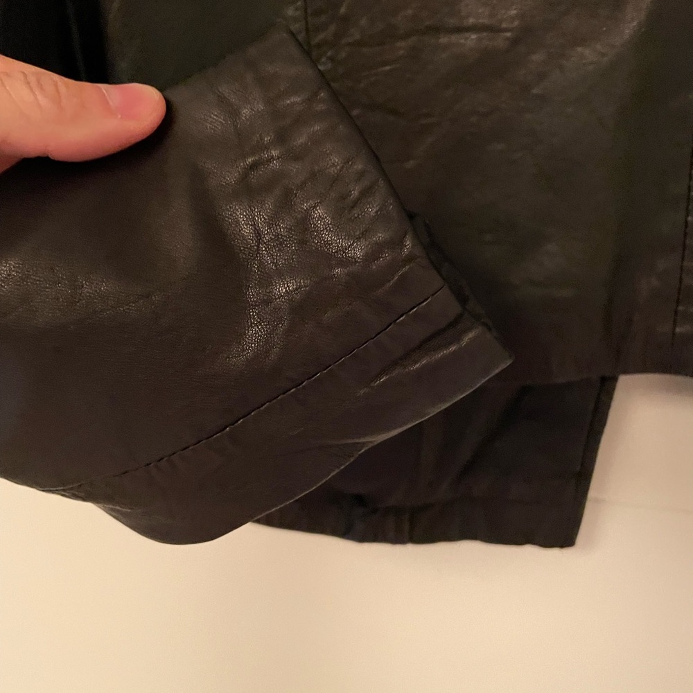 Madewell Leather Motorcycle Jacket - Like New! - Picture 4 of 5